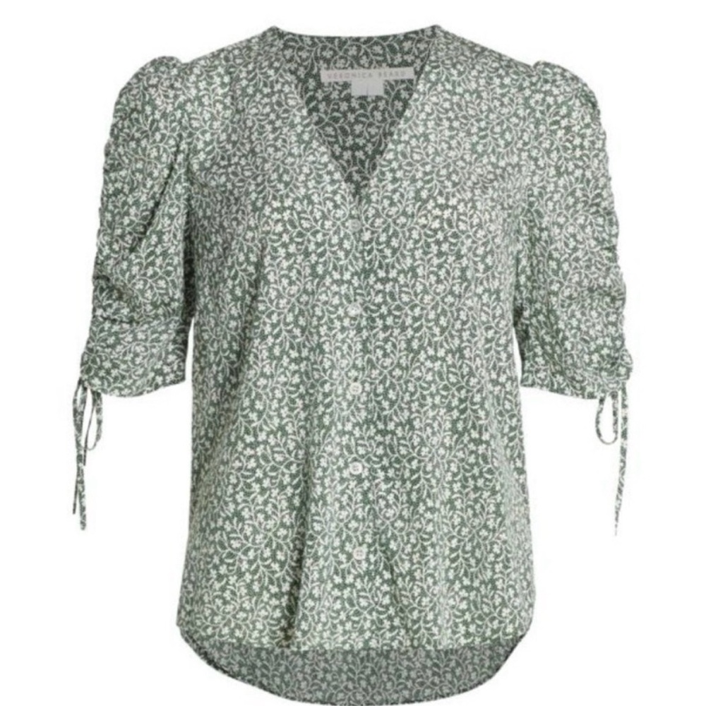 Veronica Beard Ennie Floral Top - size 10